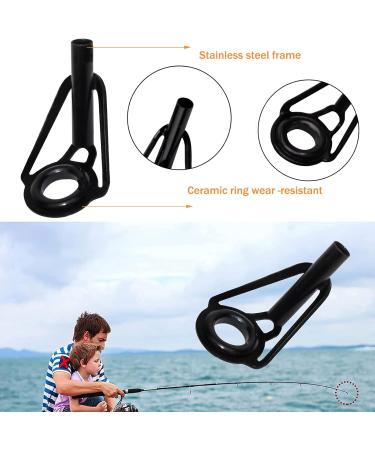 Bajiuxhfei 32-Piece Fishing Rod Repair Kit | Top Ring Rod Rings & Accessories - 8 Sizes for Optimal Fishing Performance - Buy Online on GoSupps.com