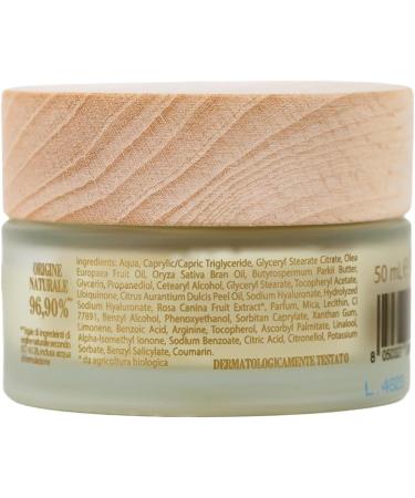 Q10 anti-aging face cream with olive oil organic rosehip extract hyaluronic acid vitamin E coenzyme Q10 organic orange essential oil 96.90% natural ingredients 50 ml - Buy Online on GoSupps.com