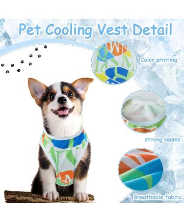 Camouflage Dog Cooling Vest Breathable Mesh Pet Cooling Jacket Elastic Summer Sun-Proof Ice Vest Cool Down Vest for Cat and Small Dogs Outdoor Activities Multi-colored Small - Buy Online on GoSupps.com