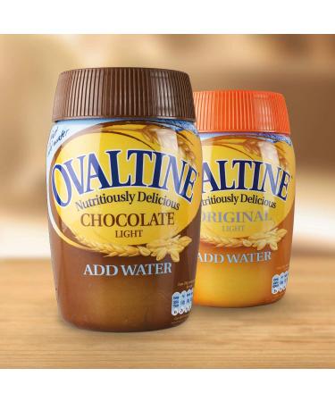 Ovaltine Light Instant Chocolate Drink 300g - 1 Count Pack, Low-Calorie Chocolate Mix - Buy Online on GoSupps.com