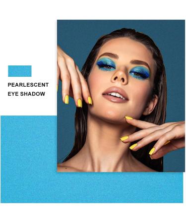  LOPHE LOPHE Cream Eyeshadow Mousse Highly Pigmented Formula Up to 24 Hour Wear Waterproof Creamy Color for Cheeks and Eyes Blue 4g - Buy Online on GoSupps.com