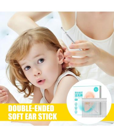 Ear Wax Removal Tool - Double Headed Soft Cleaner Spiral Reusable Extractor Gentle Silicone Pick | Efficient Ear Cleaning Accessory for Adults Kids Pets Bathroom Bedroom Home Office Shower Travel - Buy Online on GoSupps.com