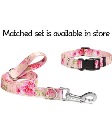 Buy Suredoo Adjustable Dog Collar - Soft Nylon for Small Medium & Large Dogs | Comfort Fit | M Size (Rose 33-55 cm) - Buy Online on GoSupps.com