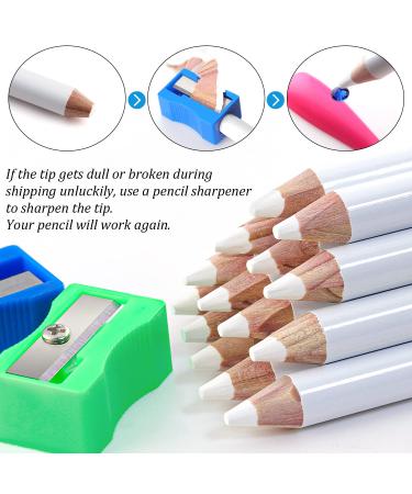 Rhinestones Picker Pencil for Nail Art - 7-inch Gem Crystal Pickup Pen Set with Sharpener and Tweezers - 14Pcs Pack - Buy Online on GoSupps.com