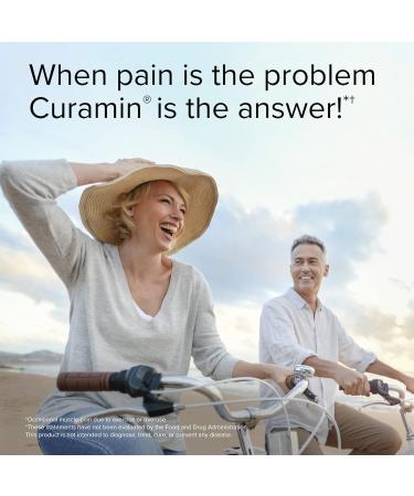 Terry Naturally Curamin - Curcumin Supplement for Circulation & Endorphin Support - Support for Occasional Discomfort - Aids Healthy Muscles - 120 Capsules (Pack of 3) - Buy Online on GoSupps.com