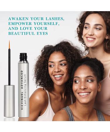 Advanced Eyelash Growth Serum | Enhance Lashes & Brows | Proprietary Peptide Formula | 60 Day Supply - Buy Online on GoSupps.com