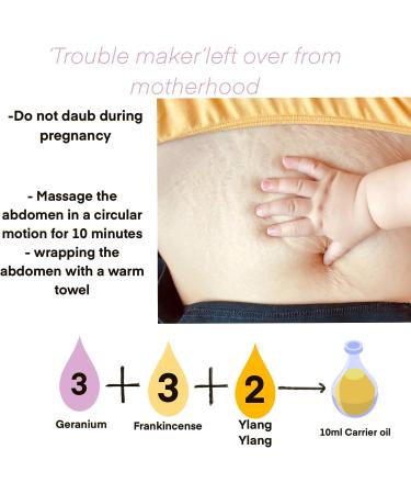 Geranium Essential Oil 100% Pure - Natural Solution for Stretch Marks Acne Scars Underarm Perfume & Aromatherapy | 15ml - Buy Online on GoSupps.com