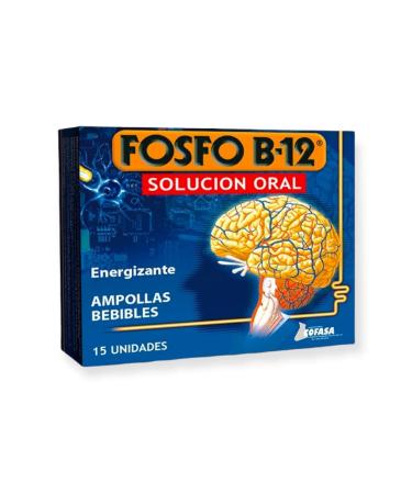 FOSFO B-12 Oral Solution BEBIBLE AMPOLLA and FOSFO B-12 Syrup 120ML (Fosfo B-12 Ampolla 15 Units)
