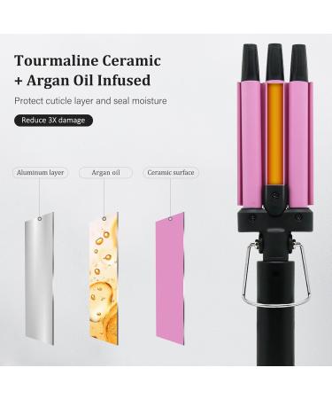 Newest Mini Hair Crimper | Janelove 1/2 Inch Beach Waves Curling Iron | Adjustable Temperature | Travel Friendly Hair Waver for Short & Medium Hair | Dual Voltage - Buy Online on GoSupps.com