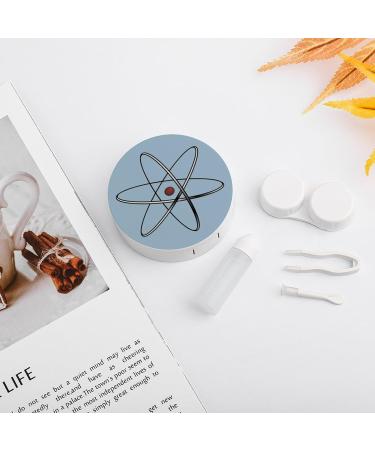 Buy Portable Physics Science Contact Lens Travel Kit - Cute Case with Mirror for Daily Outdoor Use - International Shipping Available - Buy Online on GoSupps.com