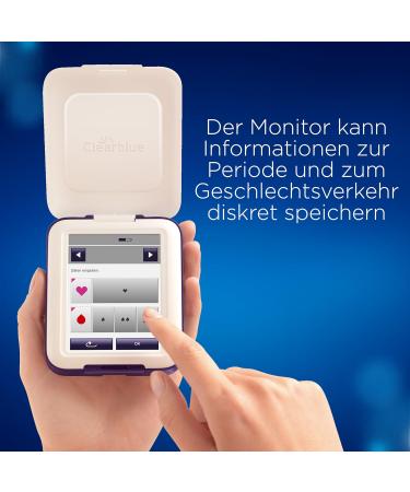 Clearblue Fertility Monitor Advanced Set - 1 Monitor + 33 Test Sticks for Accurate Ovulation Tracking | Ship Internationally - Buy Online on GoSupps.com