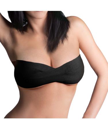 TouchUps Body Tape - Boob Tape for Breast Lift Waterproof Anti-Shredding Support Breasts Fitness or Swimming (Black)
