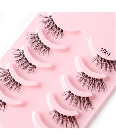 UAMOU Mink Eyelashes Volume False Lashes 3D Mink Natural Long Make Up False Eyelash Faux Cils Cilios Fluffy Fake Eye Lashes Cheerfully (Color : 5 pairs 1009 Size : 30 boxes) - Buy Online on GoSupps.com