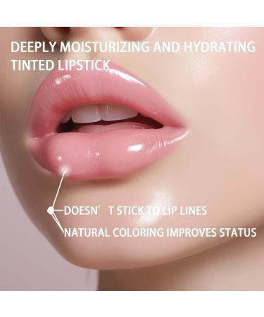 Buy Hydrating Tinted Lip Balm - Moisturizing & High Pigment Care for Dry Lips - Glossy Finish in Rose Pink - Buy Online on GoSupps.com