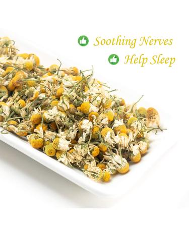 100% Pure Chamomile Tea - Plant Poison for Acne Relief | Loose Leaf & Tea Bags with Lavender | Organic 30g Traditional Medicine - Buy Online on GoSupps.com