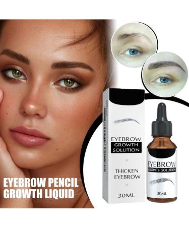 KOAHDE Eyebrow growth serum serum for eyebrow growth 30 ml natural liquid intensive and gentle black moisturizing - Buy Online on GoSupps.com