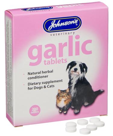 Johnson's Garlic Tablets 200 Count - Buy Online on GoSupps.com