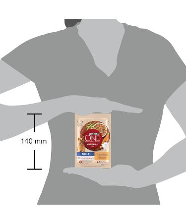 PURINA ONE Mini/S Wet Dog Food for Small Breeds Rich in Chicken and Vegetables 26 x 85 g 26 Cans - Buy Online on GoSupps.com