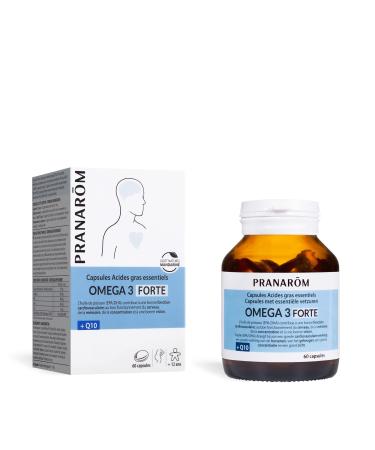 Pranar m Pranarom Omega 3 Capsules Forte Organic 60 Capsules