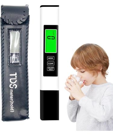 Water TDS Tester Professional Water Tester - TDS Meter Digital Water Tester Professional Water Testing Pen for Drinking Water Swimming Pool White - Buy Online on GoSupps.com