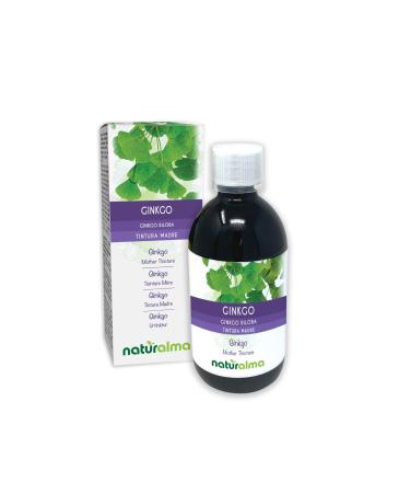 Ginkgo (Ginkgo Biloba) Leaves Natural Tincture Natural Ma |Liquid extract drop 500 ml |Dietary supplement |Veganer alcohol -free 500 ml (1 Pack)