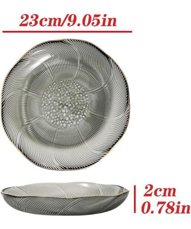 Fruit Bowl Salad Bowl Countertop Fruit Basket Dessert Bowl Glass Fruit Plate Dessert Candy Snack Plate Vegetable Salad Bowl Fruit Bowl for Kitchen Counter (A) - Buy Online on GoSupps.com