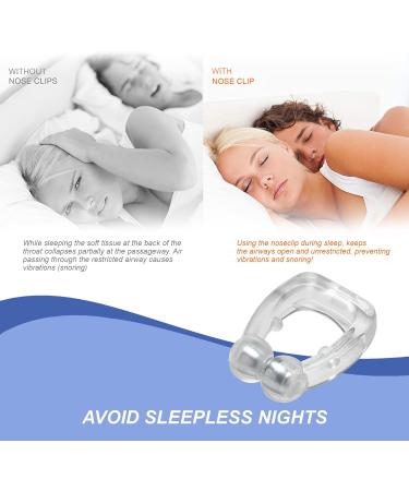 Mobi Lock Magnetic Nasal Clip - Pack of 6 | Silicone Nose Clip for Snoring Relief | Reusable Device for Peaceful Sleep - Buy Online on GoSupps.com
