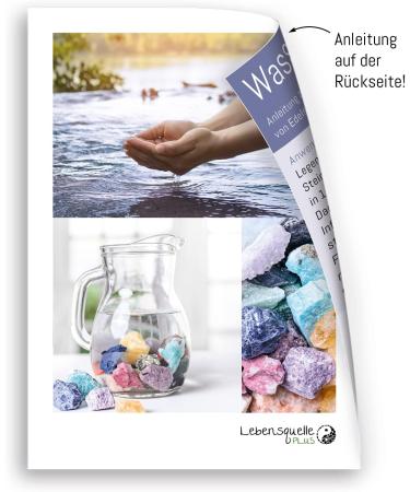 Buy Aquamarine Water Stones - 100% Natural Raw Stones | 300g Lebensquelle Plus - International Shipping Available - Buy Online on GoSupps.com