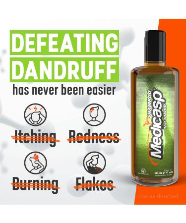 Medicasp Coal Tar Gel Dandruff Shampoo 6oz - Seborrheic Dermatitis & Psoriasis Treatment - Buy Online on GoSupps.com