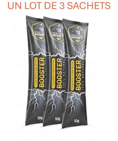 King Kong Honey: Boost your vitality and energy! Made in France. Pack of 3-6 - 9 Sticks (3 BAGS) - Buy Online on GoSupps.com