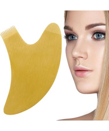 Wpsagek Y Comb Lash Lift Brush | Stainless Steel Lash Perming Brush Tool | Reusable Grafting Eyelash Lift Portable Makeup Beauty Tool Supplies for Girls Women Gold V - Buy Online on GoSupps.com