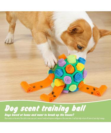 Codddtoo Pet Snuffle Ball Toy Interactive Dog Puzzle Toys Educational Foraging Toy Slow Feeder Bite Resistant Puppy Playing Portable Interactive Dog Puzzle Toy for Puppy Small Medium Size Dogs - Buy Online on GoSupps.com
