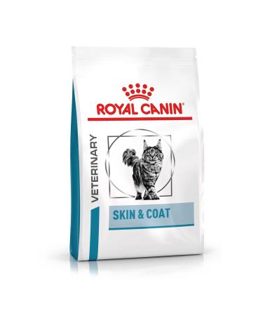 Royal Canin Veterinary Skin & Coat |1.5 kg |Diet all-in-feeding agents for neutered cats |To support skin function in dermatosis and hair loss