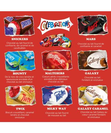 M ga Tasse " Super Mom" garnie de 25 chocolats C l brations | SNICKERS TWIX MARS MALTESERS BOUNTY GALAXY MILKY WAY |Coffret Original Pr t Offrir MUM 1 - Buy Online on GoSupps.com