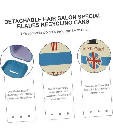 Angoily 5-Stage Blade Storage Box for Safety Razor Blades Secure & Convenient Dispenser for Men | International Shipping Available - Buy Online on GoSupps.com