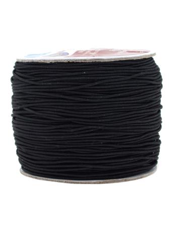 Mandala Crafts Black 1mm Waxed Cord for Jewelry Making - 109 Yds Black  Waxed Cotton Cord for Jewelry String Bracelet Cord Wax Cord Necklace String