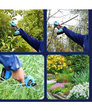 21V Professional Cordless Electric Pruning Tree Branch Pruner Easy to Operate 30Mm Cutting Diameter 6-8 Working Hours (1 Battery) Small Gift - Buy Online on GoSupps.com