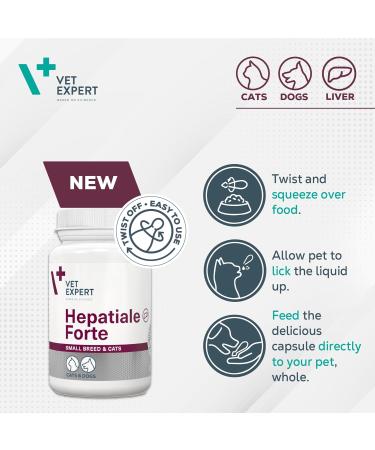 Hippocampe Caen Hepatiale s Hepatic Supplementary Food Dog (5kg) Cat 40 Capsules - Buy Online on GoSupps.com