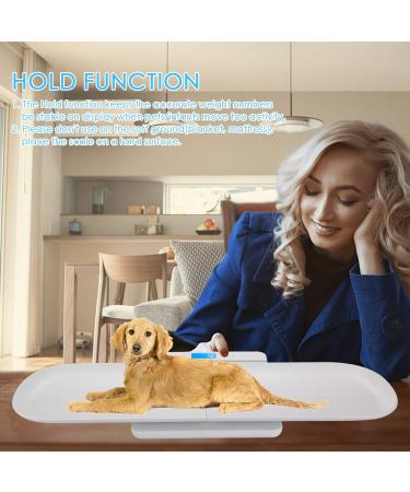MEKBOK Multi-Function Pet & Baby Scale with Tape Measure â€“ Accurate Digital Weight for Toddler, Puppy, Cat & Dog (Max: 220lb, Height Tray: 70cm) - Buy Online on GoSupps.com