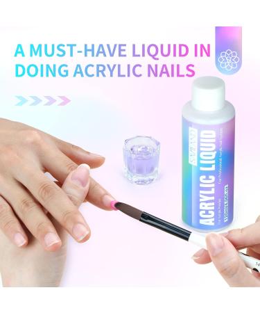 Saviland 120ml Monomer Acrylic Nail Liquid - Non-Yellowing Formula for Acrylic Nails Nail Extensions & DIY Applications - Buy Online on GoSupps.com