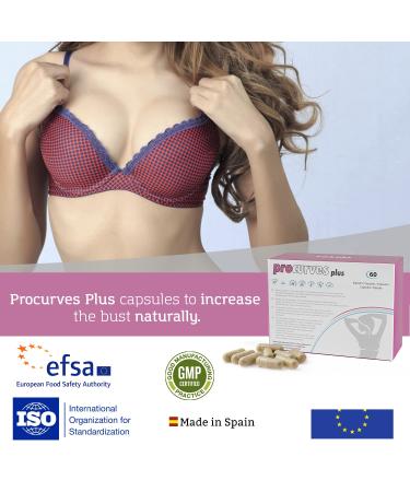 Natural Breast Enhancement - PACK Procurves Capsules & Cream for International Shipping - Buy Online on GoSupps.com