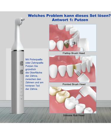 Tooth Whitening Light Set - Professional Bleaching Kit with 3 Toothpastes Rechargeable USB-C 6 Heads & 5 Modes for Polished Bright Teeth - Buy Online on GoSupps.com