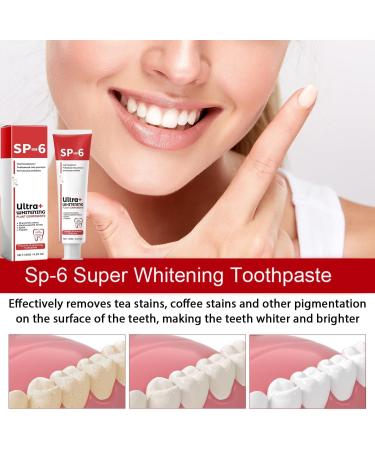 SP-6 Ultra Whitening Toothpaste - Probiotics Deep Clean Care for Fresh Breath - 120g (1 Pcs) | International Shipping Available - Buy Online on GoSupps.com