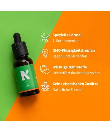 NEW BODY DROPS - Vegan Gluten Free & Non-GMO Liquid Drops for Effective Body Management | 60ml (2 Pack) - International Shipping Available - Buy Online on GoSupps.com