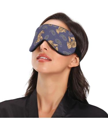 Haskirky Light Blocking Eye Mask for Adults - Breathable, Adjustable, Ideal for Travel, Yoga, and Meditation - Office Deep Sleep Goodies - Buy Online on GoSupps.com