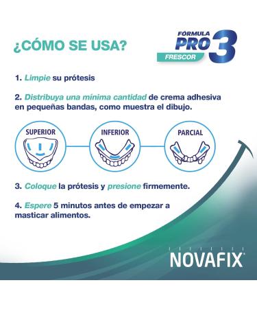 Novafix Pro3 Frescor lijmtandvervanger cream 70 g - Buy Online on GoSupps.com