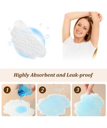 SPOKKI 60 Pcs Women's Disposable Underarm Sweat Pads - Large Breathable Cotton Absorbing Pads - Buy Online on GoSupps.com
