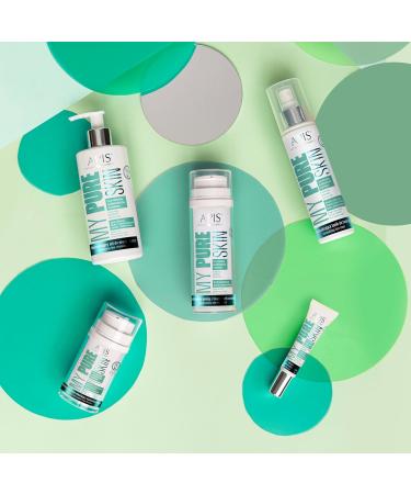 MY PURE SKIN | Gel nettoyant facial normalisant 300 ml | Nettoyage | R gulation du s bum | Humidit | Apaisant | Ingr dients actifs : niacinamide acide salicylique th vert yerba mate miel de - Buy Online on GoSupps.com