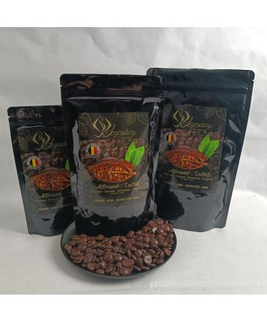 Legendary - it's all about beans married with Callebaut CALLETS NOIR 250 gr - Original pastilles Belgian chocolate drops for fondue fountains couverture. drinking cocoa and more Dark - Buy Online on GoSupps.com