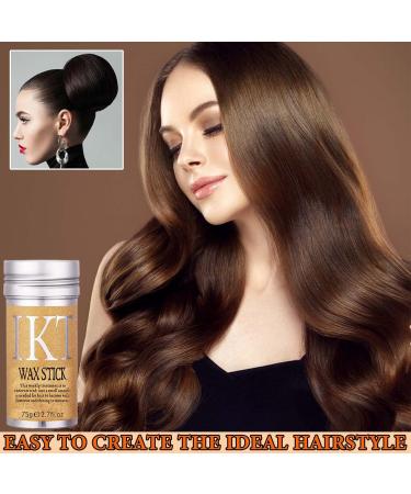 Hair Wax Stick Slick Stick for Non-greasy Styling Hair Stick Wax Hair Shaping Gel for Fly Away Hair Moisturizing Hair Shaping Pomade Makes Broken Hair Look Neat & Tidy Long-lasting Hold Hair Finishing Stick-B White 2 - Buy Online on GoSupps.com